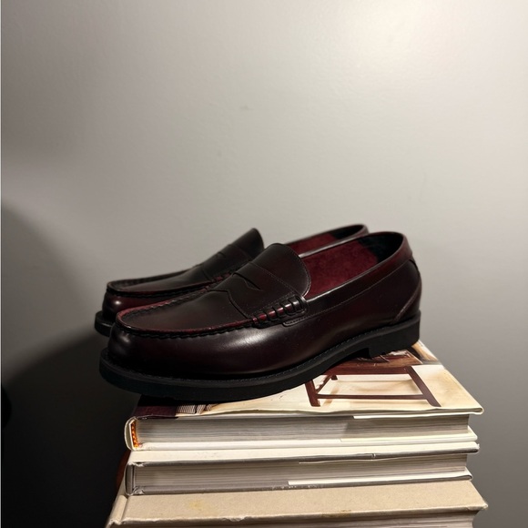 Rockport Other - Rockport Size 9.5 Men’s Classic Burgundy Leather Loafers
